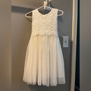Off white formal dress